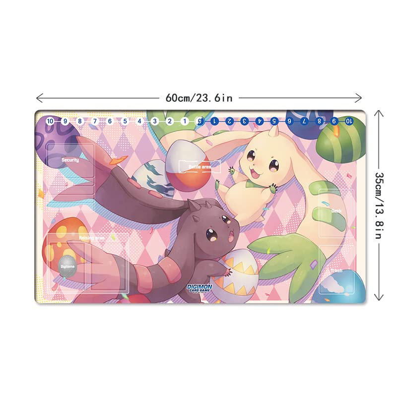Amazon.com: Mlikemat New DTCG Duel Playmat Digimon Board